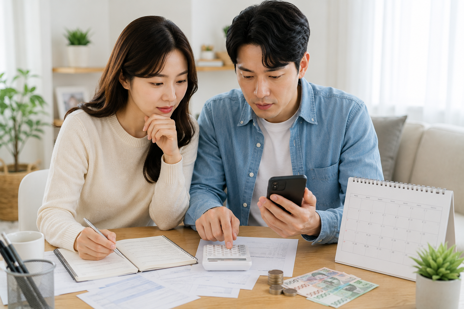 국세청 손택스에서 자녀장려금 심사 결과를 조회하는 모습
