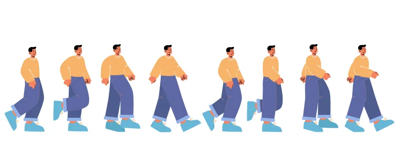 바르게 걷기