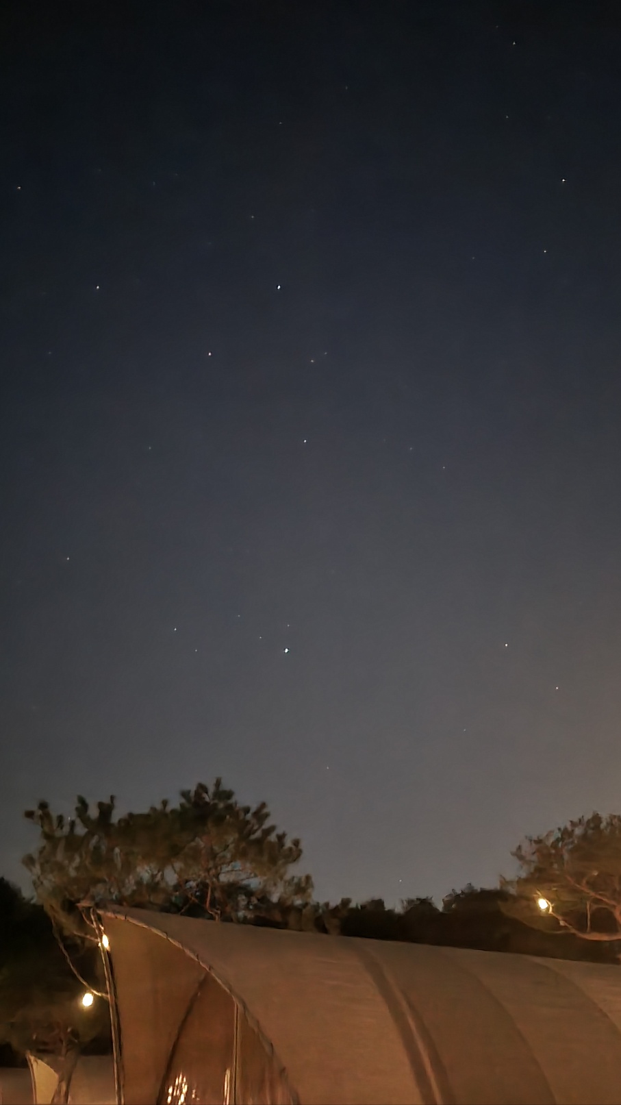 스테이그린 밤하늘