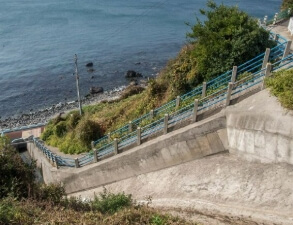 흰여울문화마을 맏머리계단