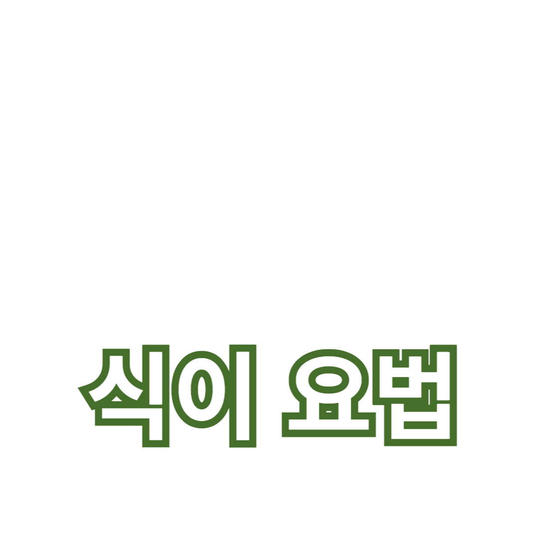 식이요법으로 건강하게 다이어트 성공하는 법