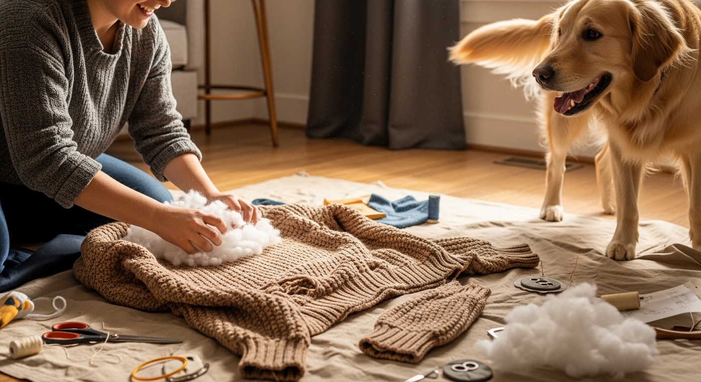 헌베개솜재활용