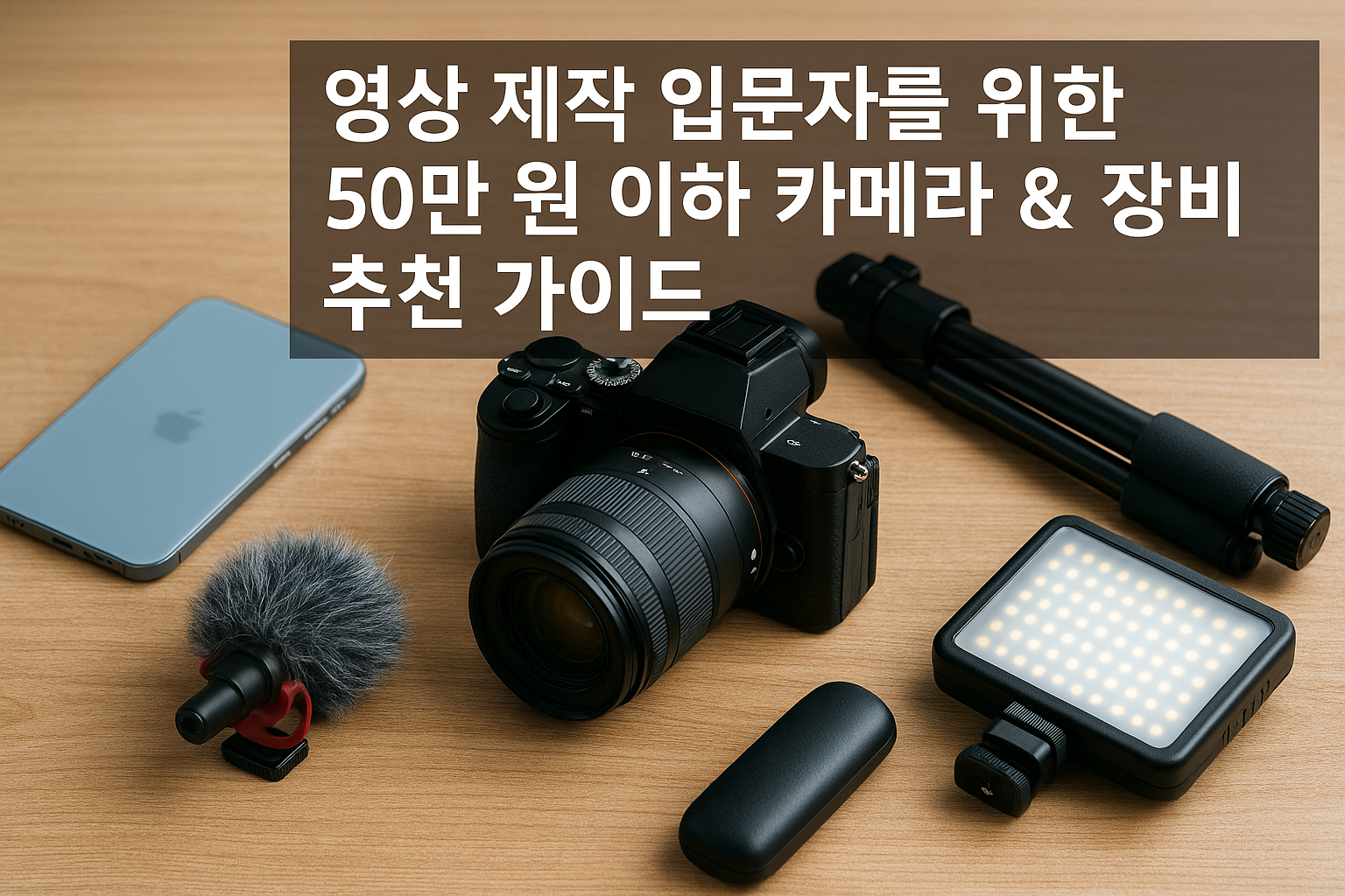 카메라 & 장비 추천