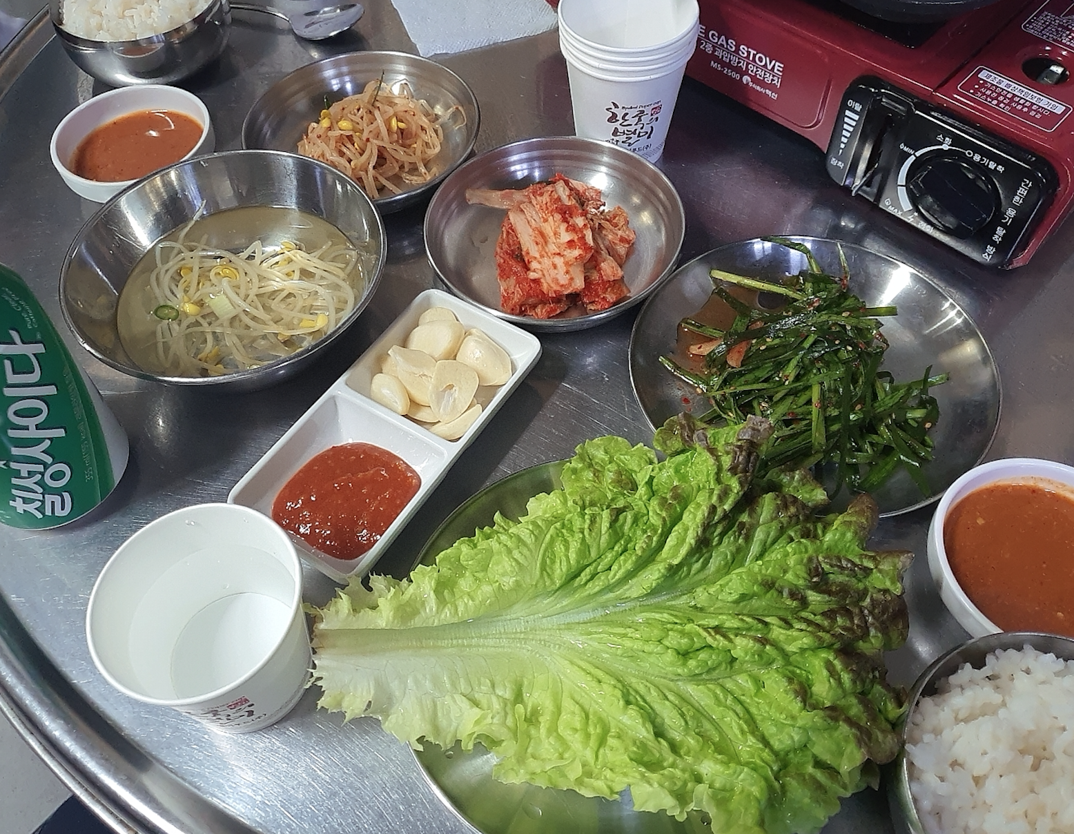 기본반찬 사진