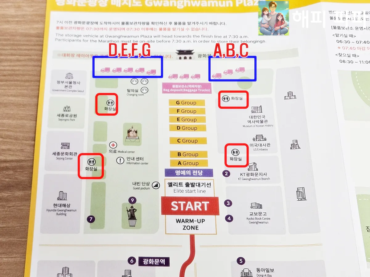 2025-서울마라톤-광화문광장-배치도