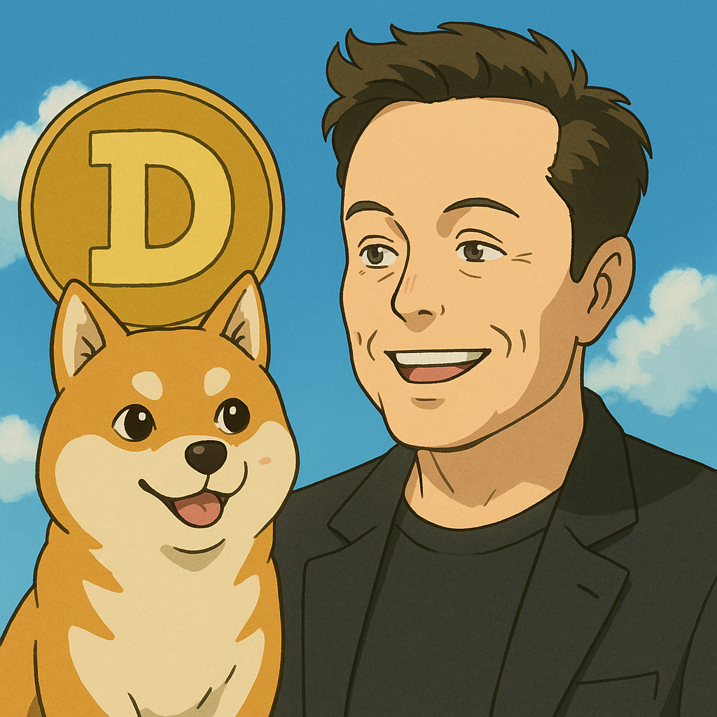 밈코인 ‘도지코인’의 탄생과 일론 머스크 사진