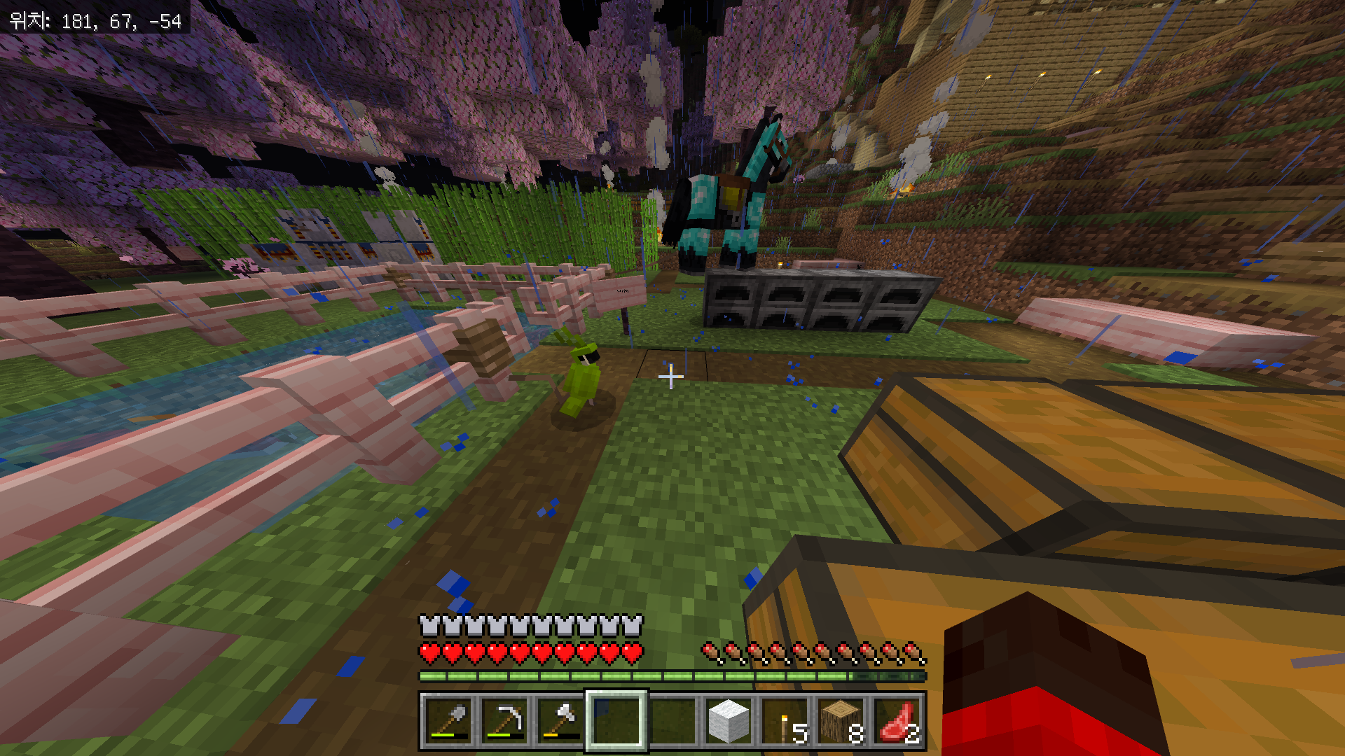 마인크래프트 말 방어구 종류, 획득 방법, 사용 방법