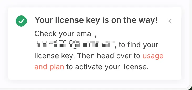 N8N 라이선스 등록 안내 메시지