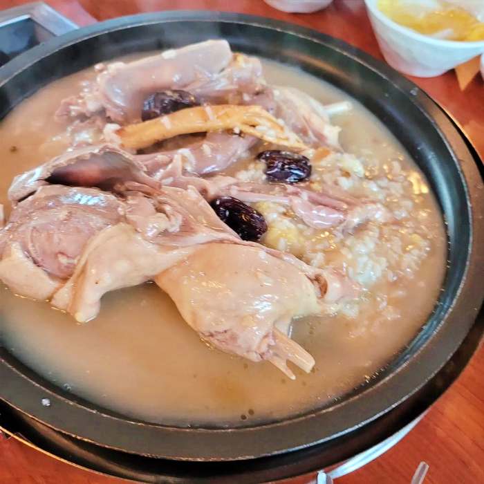 나혼자산다 수지 성복동 팜유즈 회식 누룽지 백숙 맛집