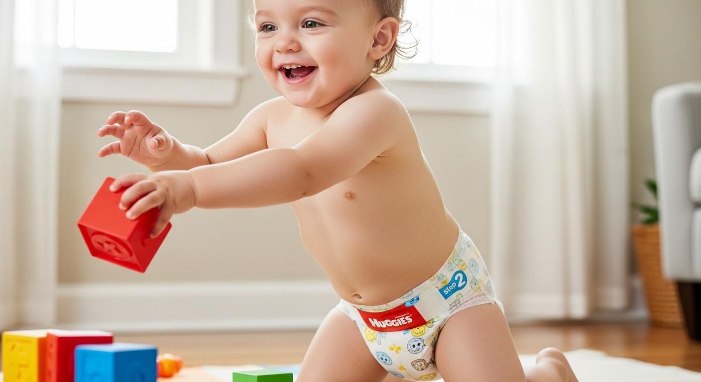 하기스 기저귀 2단계