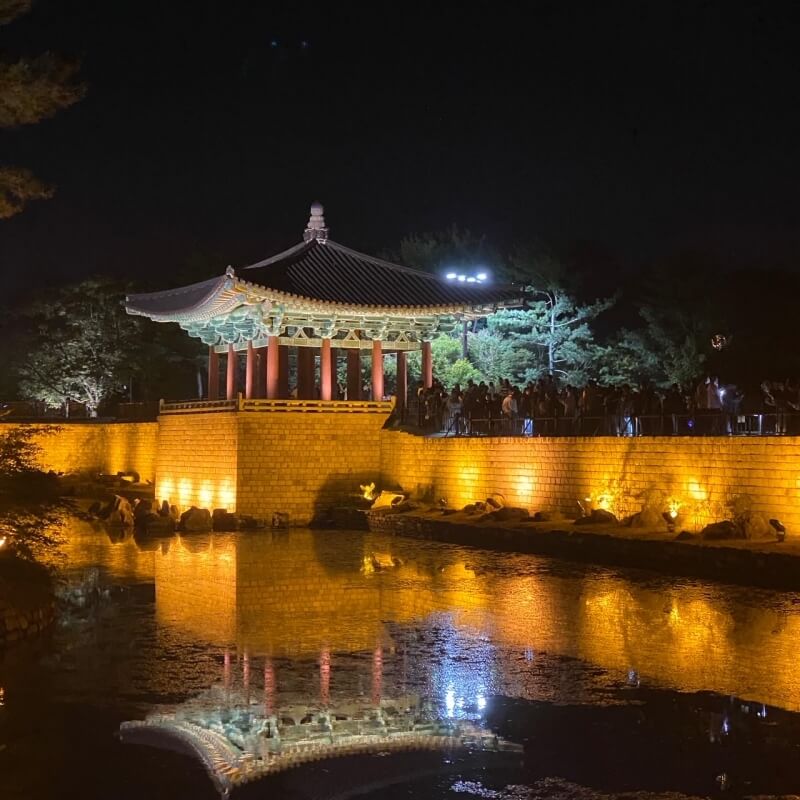 경주-동궁과월지-야경-측면