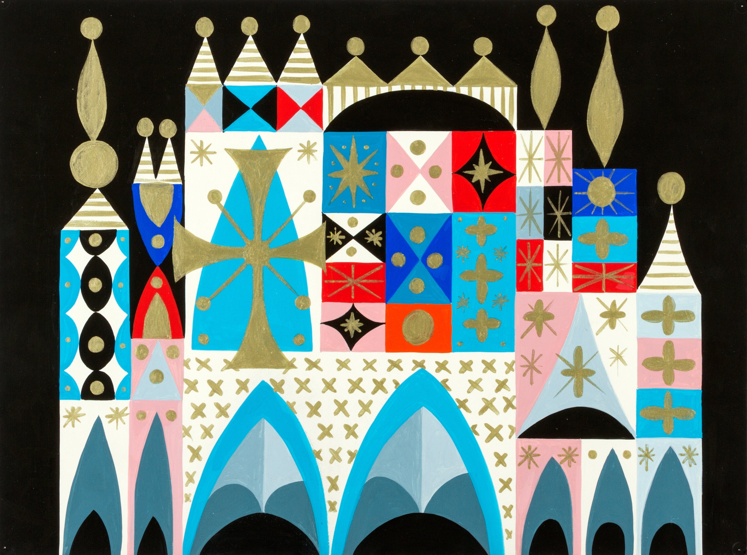 메리 블레어(Mary Blair)&#44; 미국&#44; 일러스트레이터&#44; 1911-1978