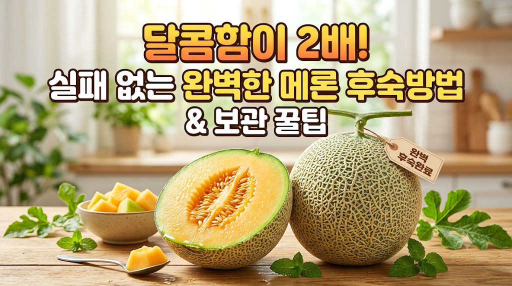 메론 후숙방법