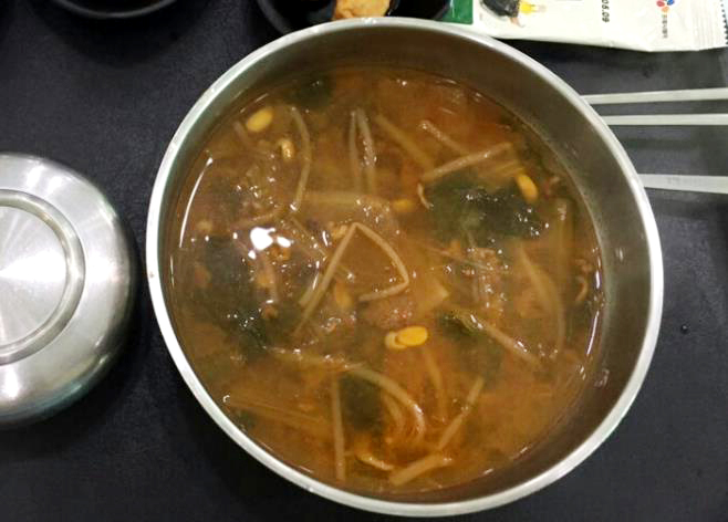 청원휴게소 - 장터국밥