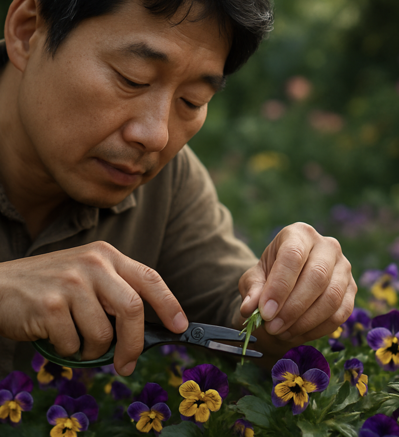 꽃의 계절을 늘리는 마법