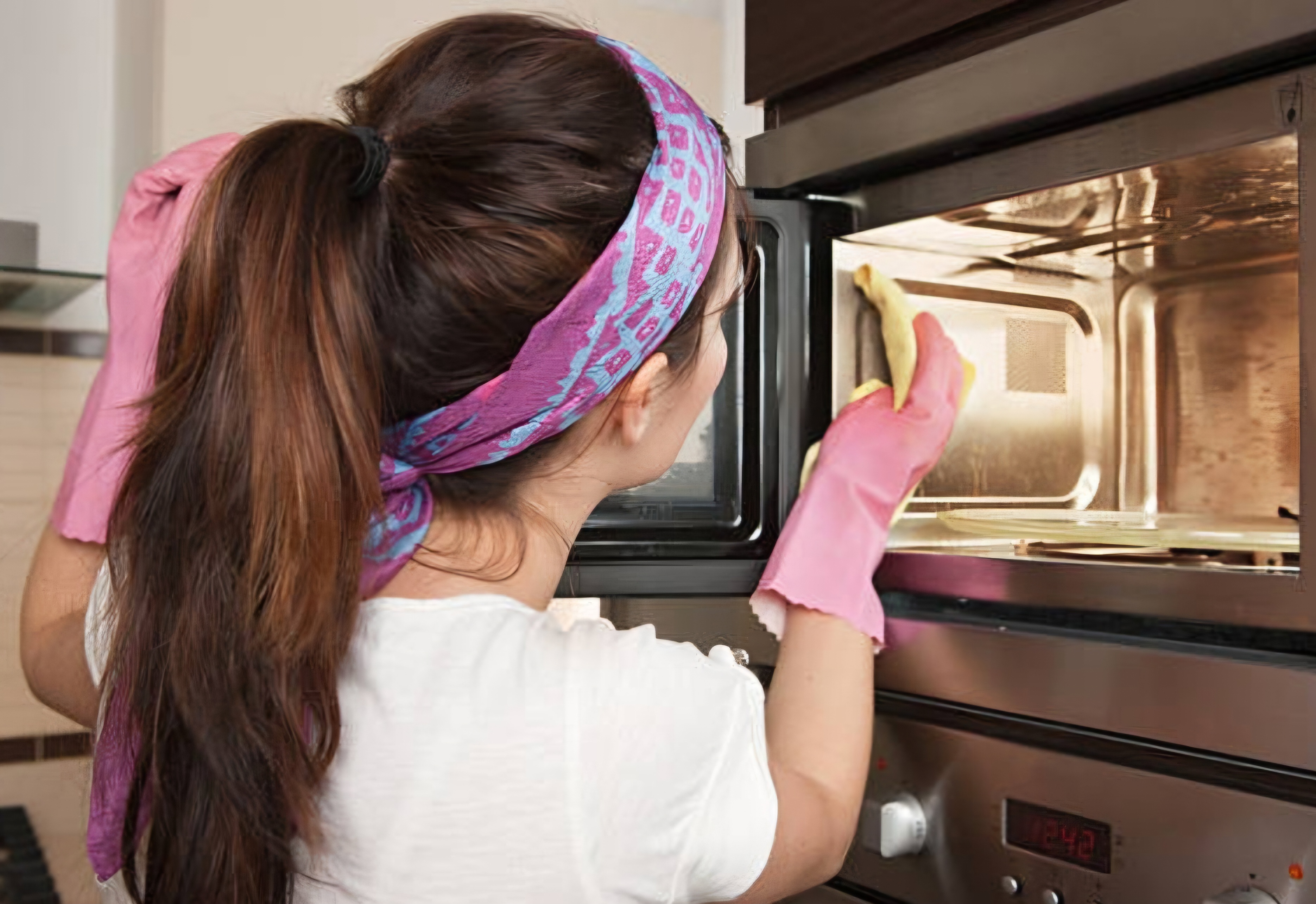 전자레인지 청소