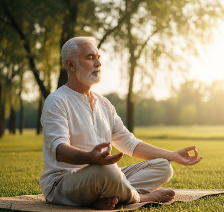 시니어 명상
