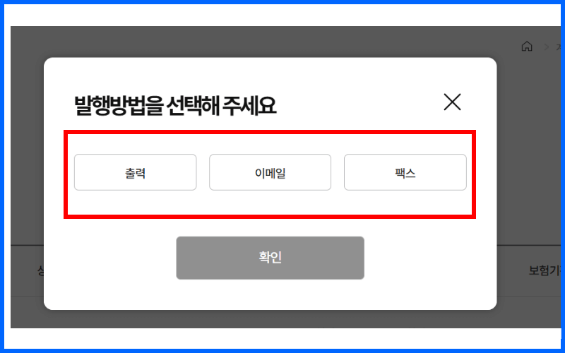 발행방법-선택