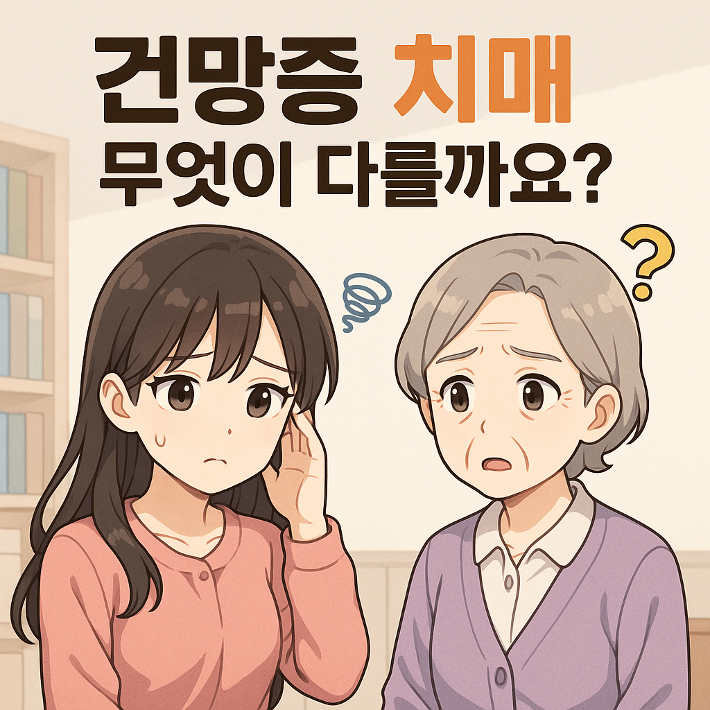건망증과 치매의 차이, 정확히 이해하고 예방하세요