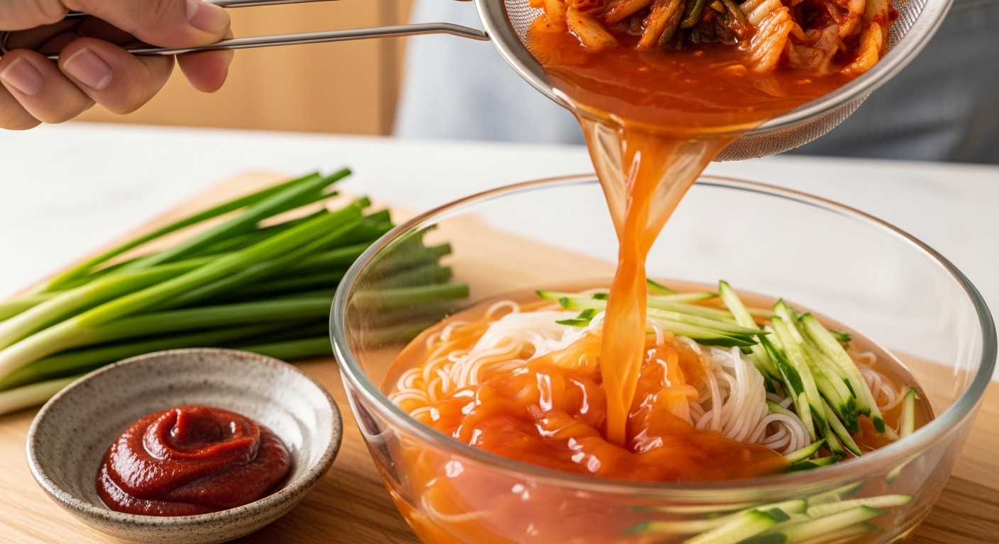 열무김치국수레시피