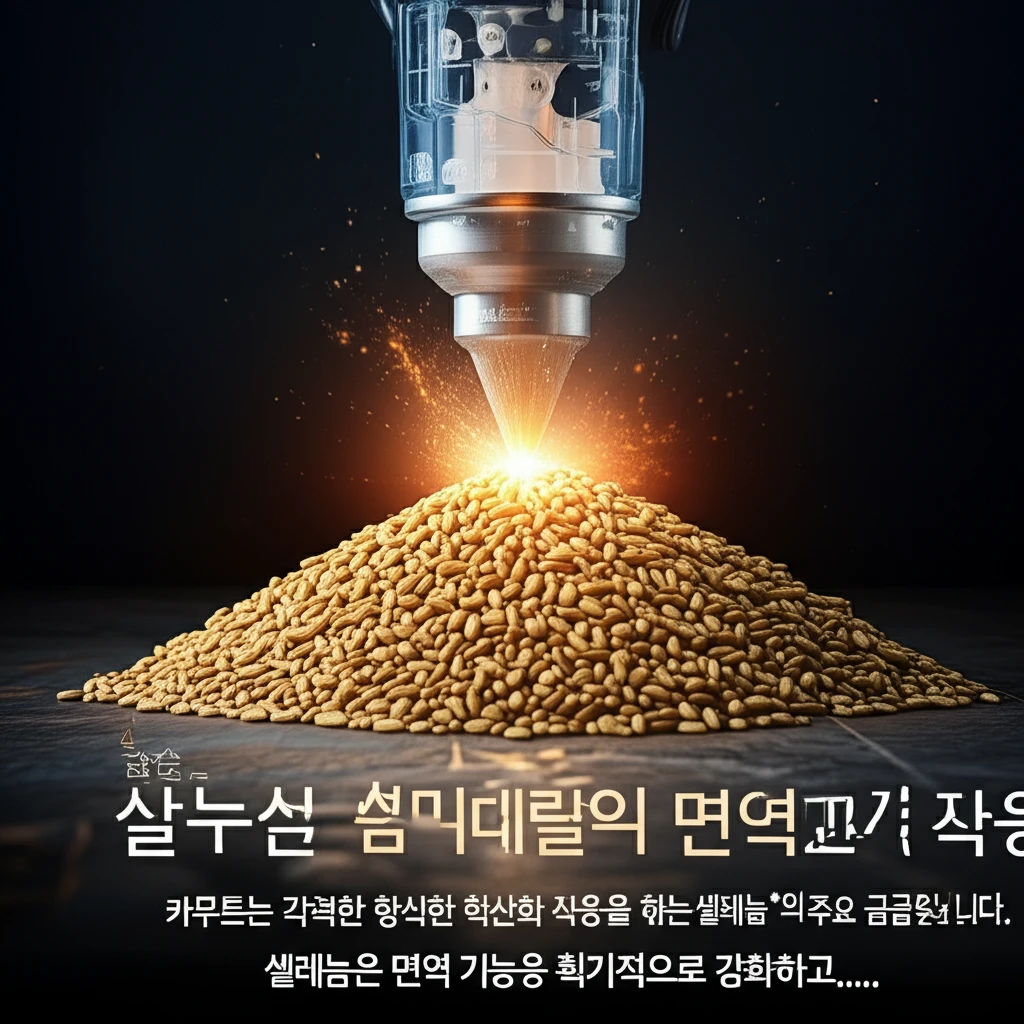 만성 피로 개선! 카무트의 마그네슘과..