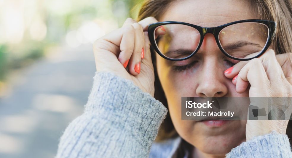 안구건조증의 증상