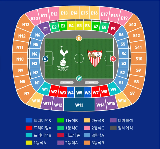 토트넘 뮌헨 내한티켓 예매,가격,일정