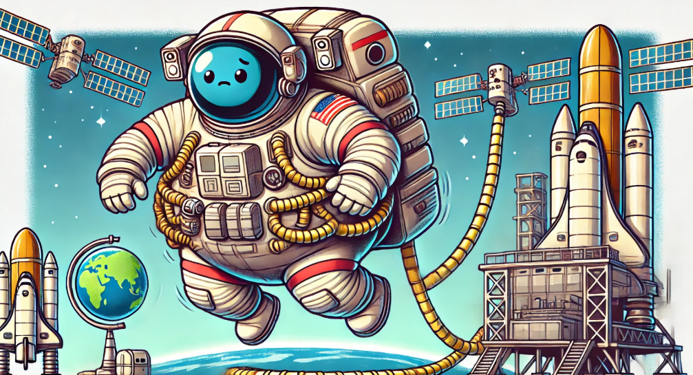 우주복은 얼마나 무거울까?