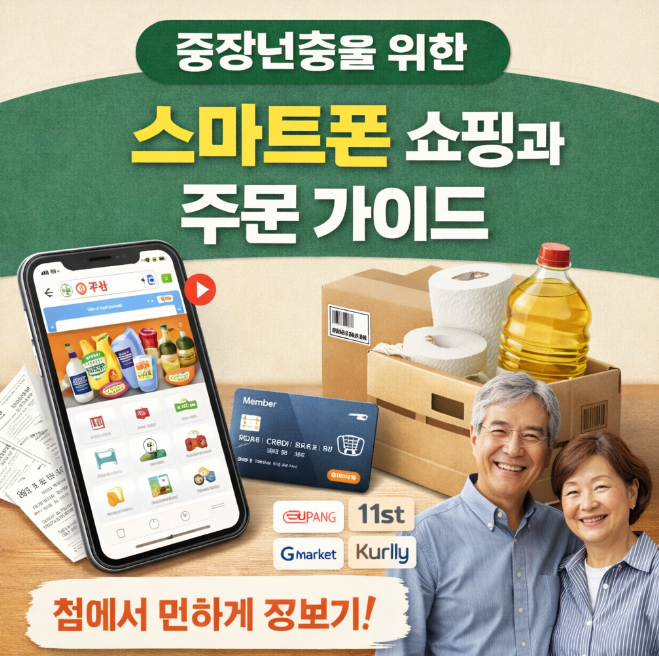 스마트폰 쇼핑과 주문 가이드