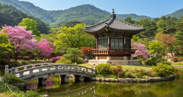 아침고요수목원