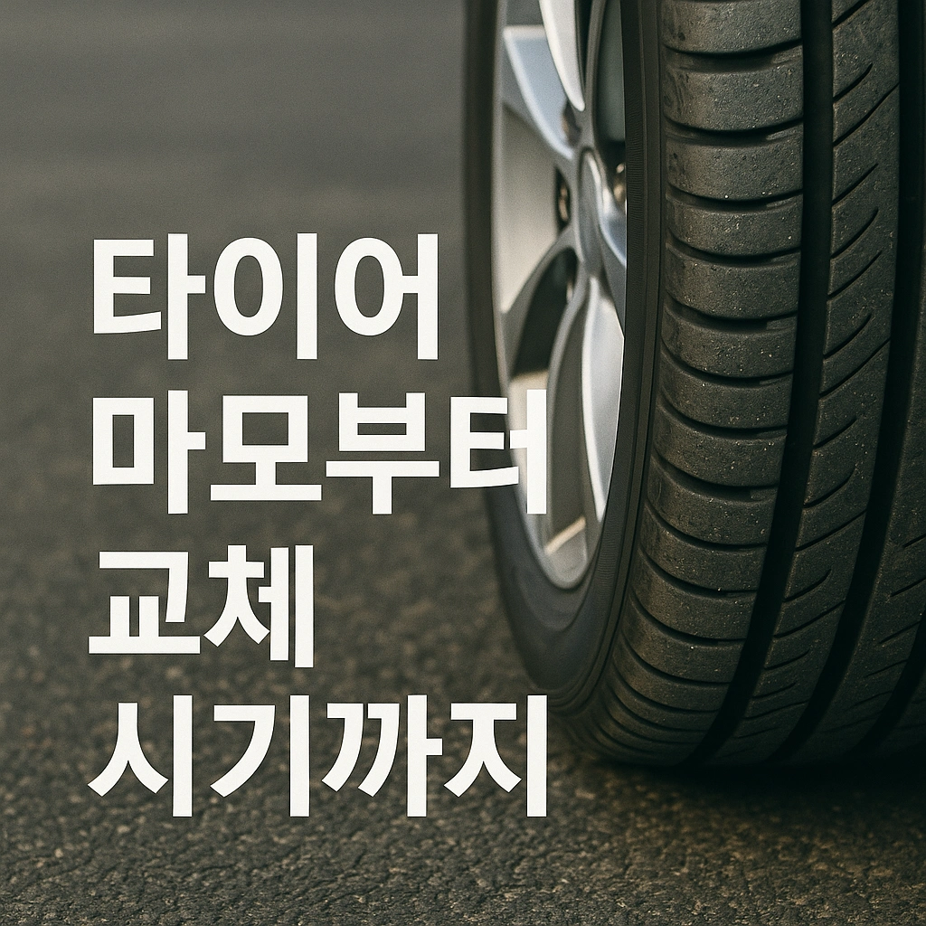 타이어 마모부터 교체 시기까지