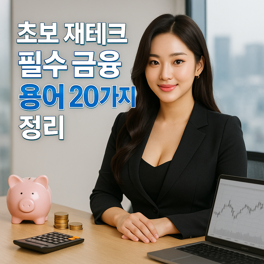 초보 재테크 필수 금융 용어 20가지 총정리