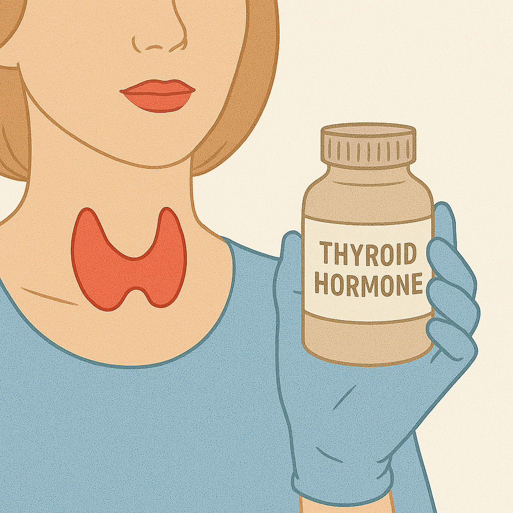 갑상선 암의 주의사항을 설명하는 이미지