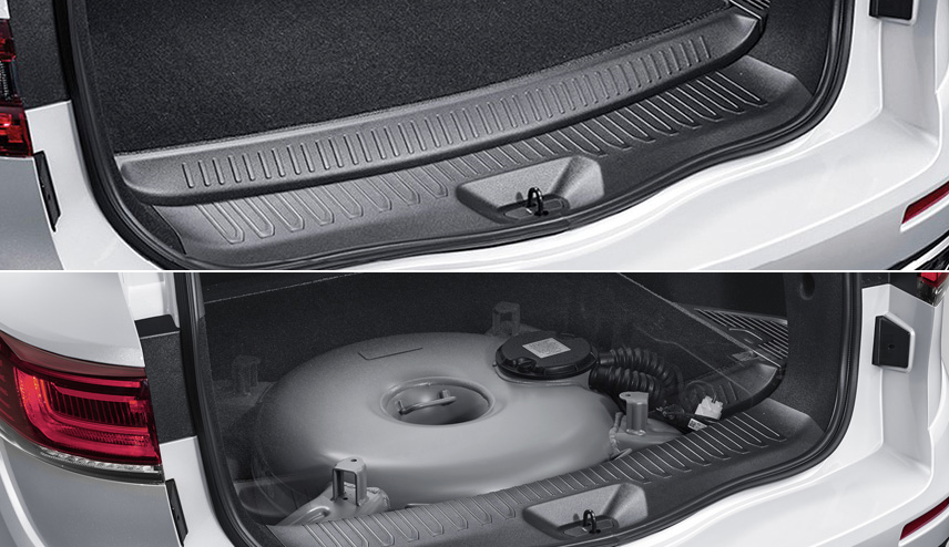 도넛탱크를 탑재한 QM6 LPG