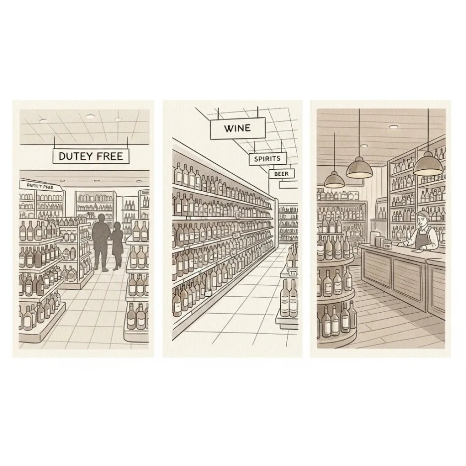 위스키 잔을 부드럽게 흔들며 향을 음미하는 손