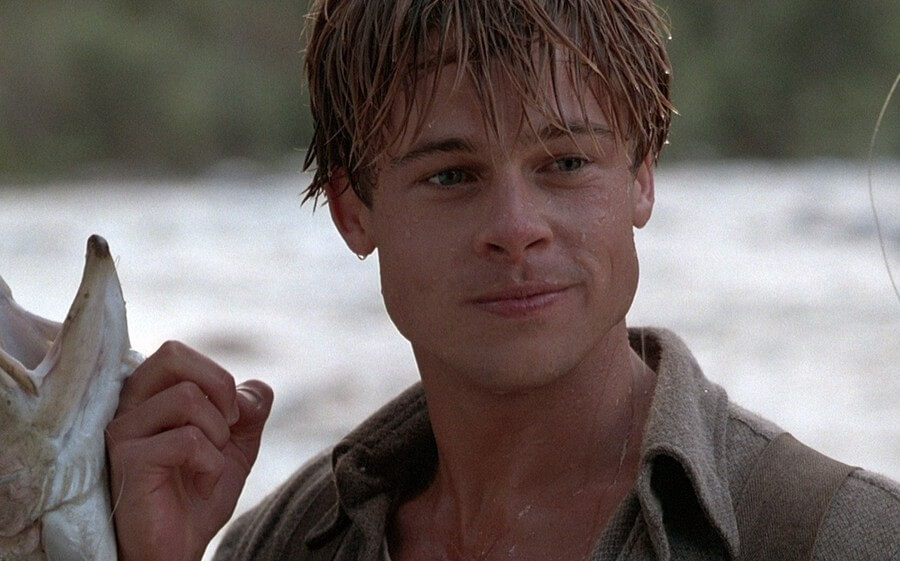 마지막 낚시 대어를 낚고 기뻐하는 폴의 모습