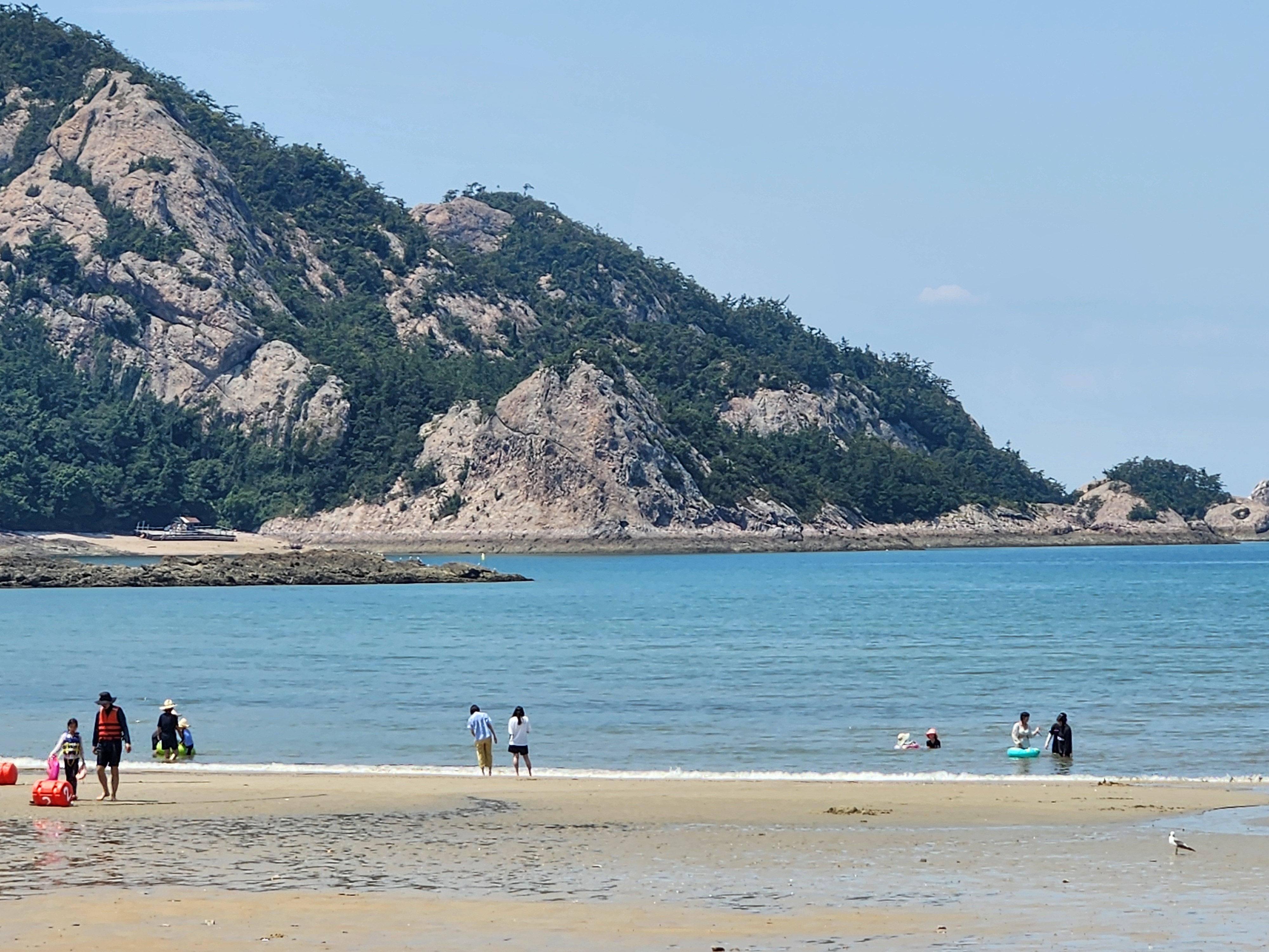 선유도해수욕장을 보여주는 이미지