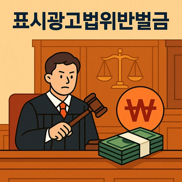 표시광고법위반벌금