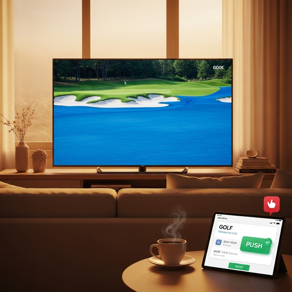  골프 중계 어디서 볼까? TV 모바일 OTT 시청 방법 총정리