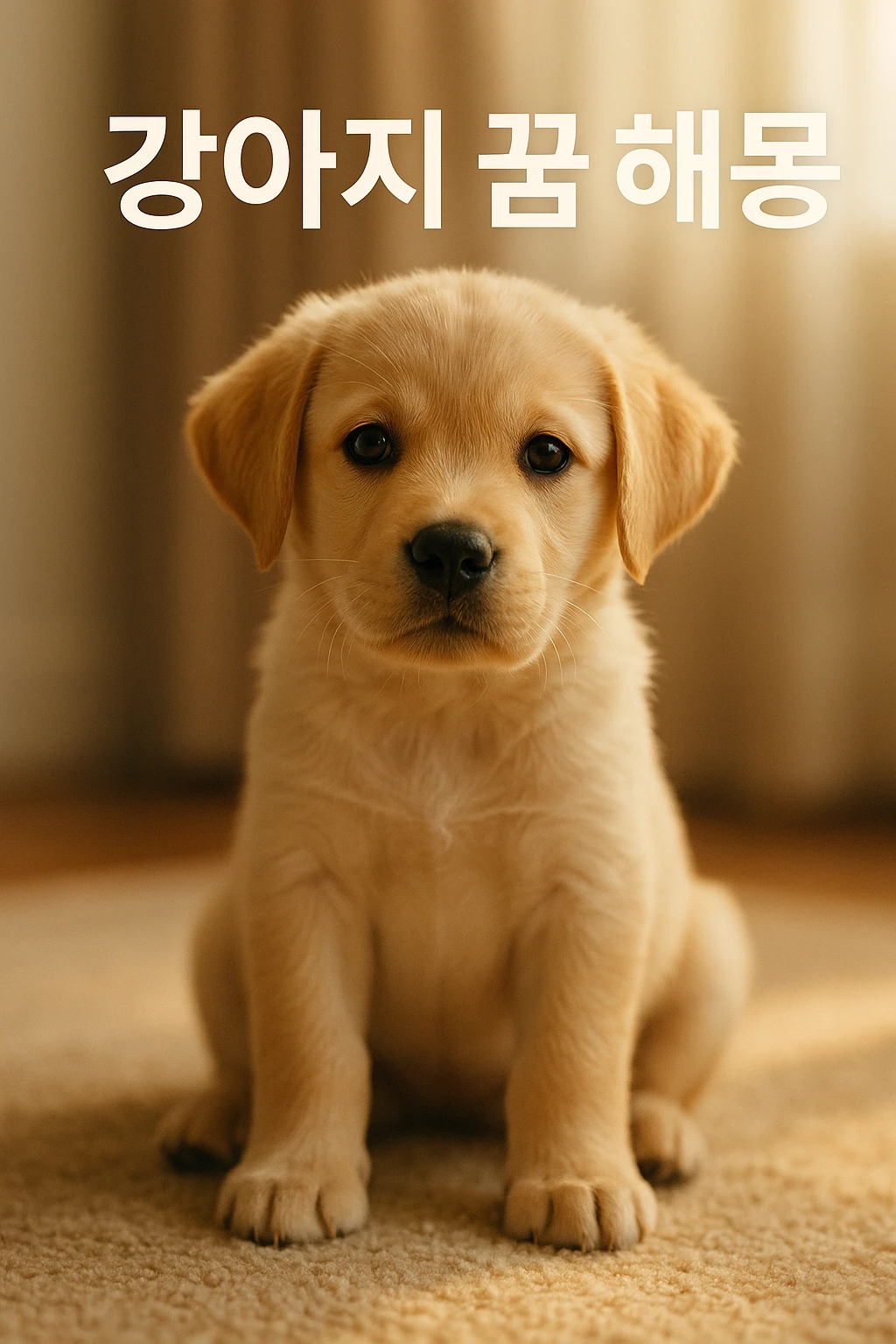 강아지 꿈 해몽 총정리 🐶｜상황별 의미와 길몽, 흉몽 한눈에 정리