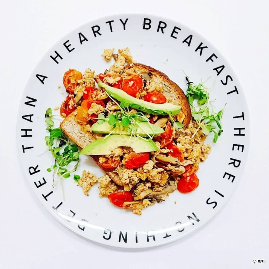 간단-토스트-토마토버섯계란토스트-다이어트-레시피