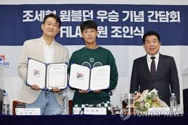 미래 한국의 어린 테니스 유망주 '조세혁'