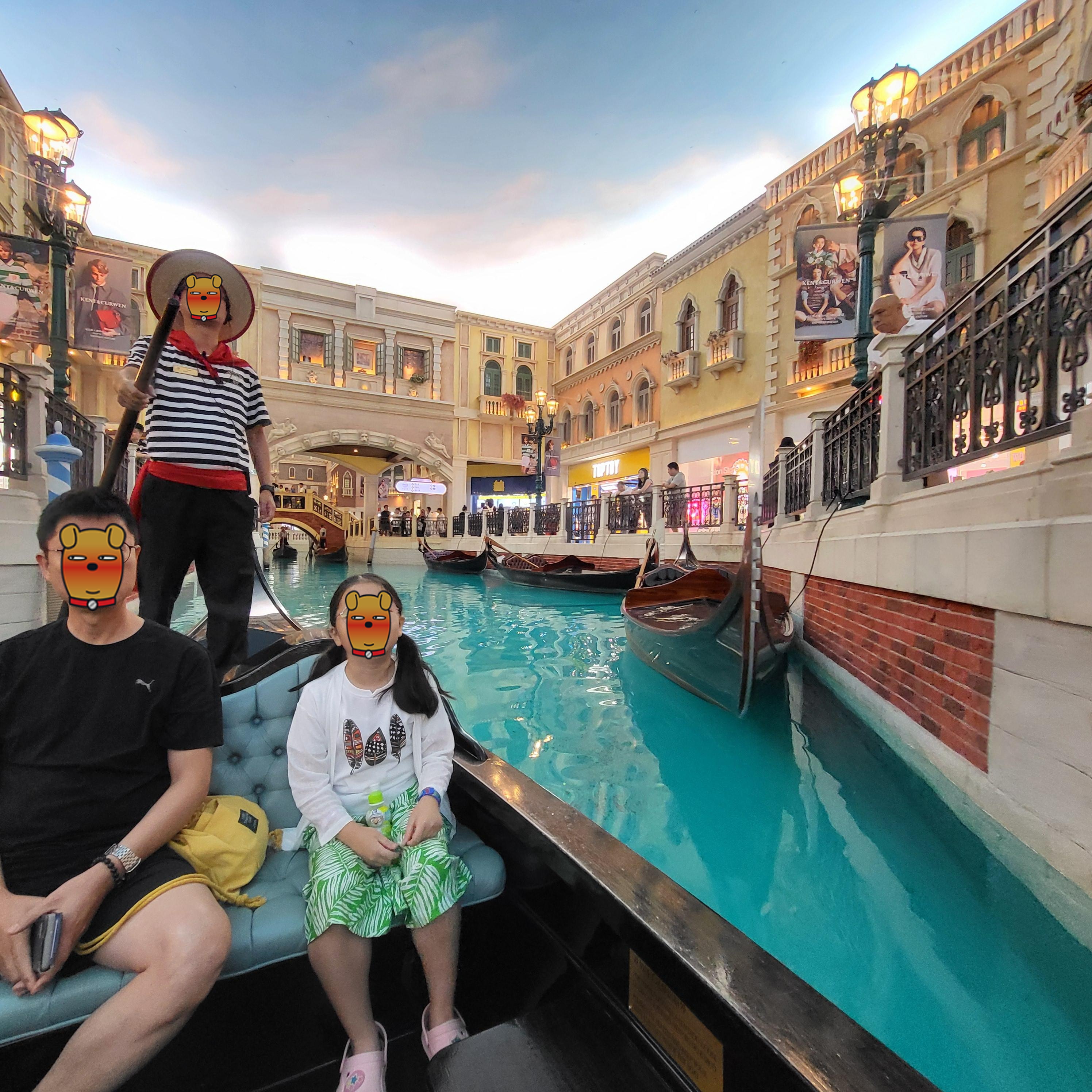 [마카오 여행] 베네치안 곤돌라 가격 &amp; 운행 시간 총정리! 아이와 함께한 낭만 투어