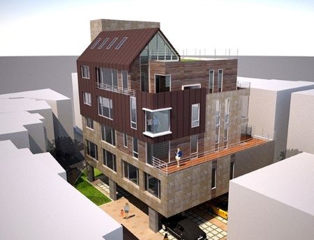 도시형 주택 설계 이미지