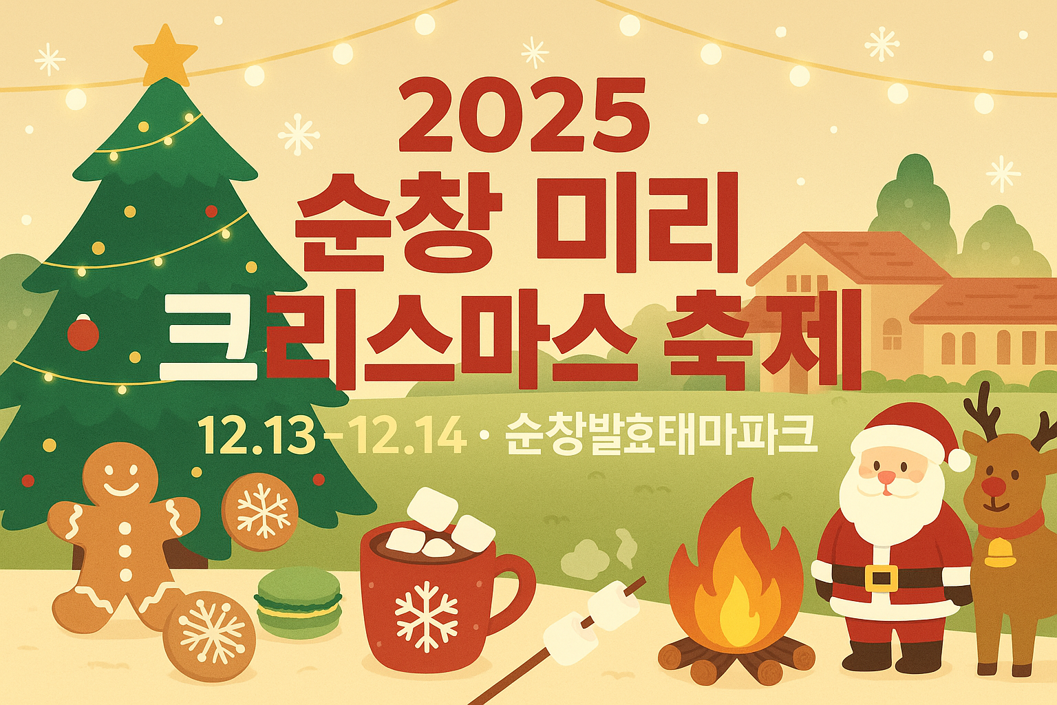 순창 미리크리스마스 축제