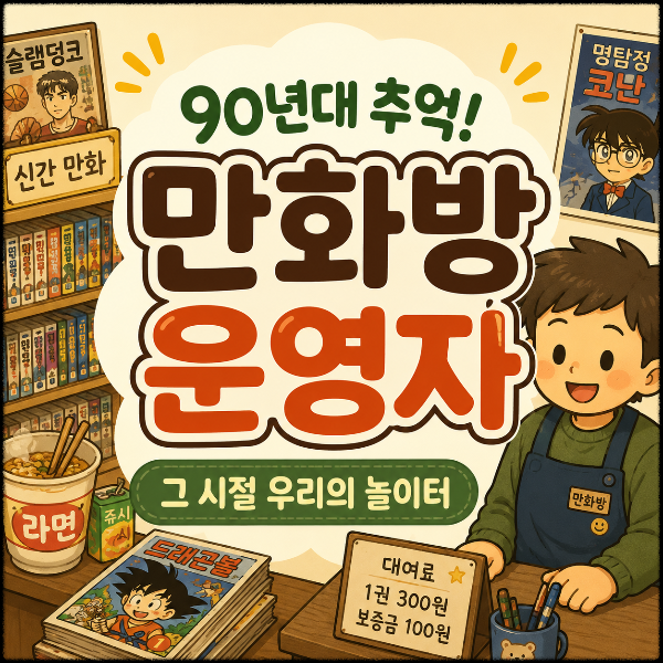 시험 끝난 날마다 학생들로 가득했던 공간, 만화방 운영자 이야기