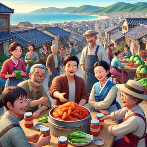 갓김치로 살아난 마을