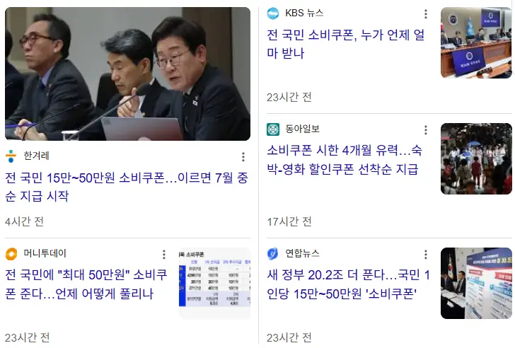 소비쿠폰-지급-관련기사