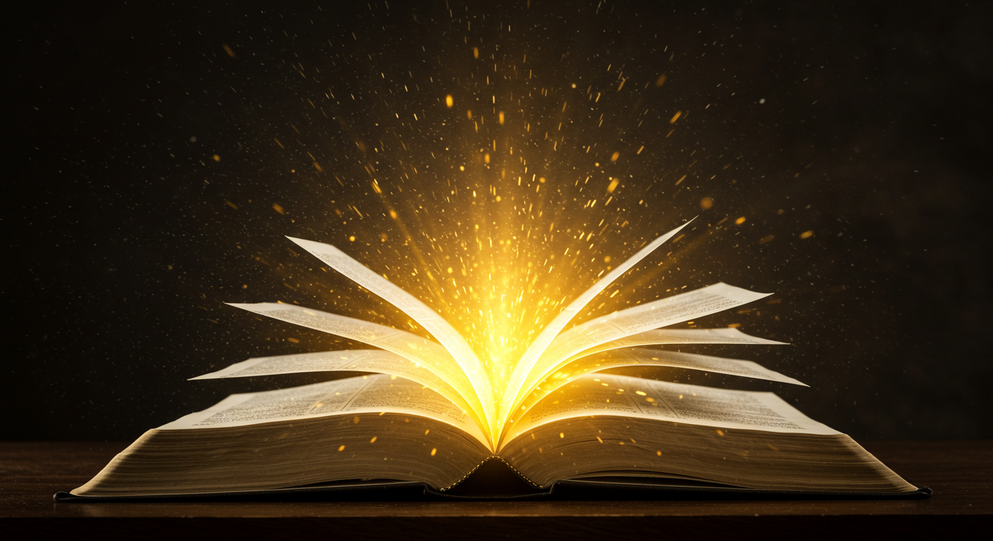 빛이 나오는 성경