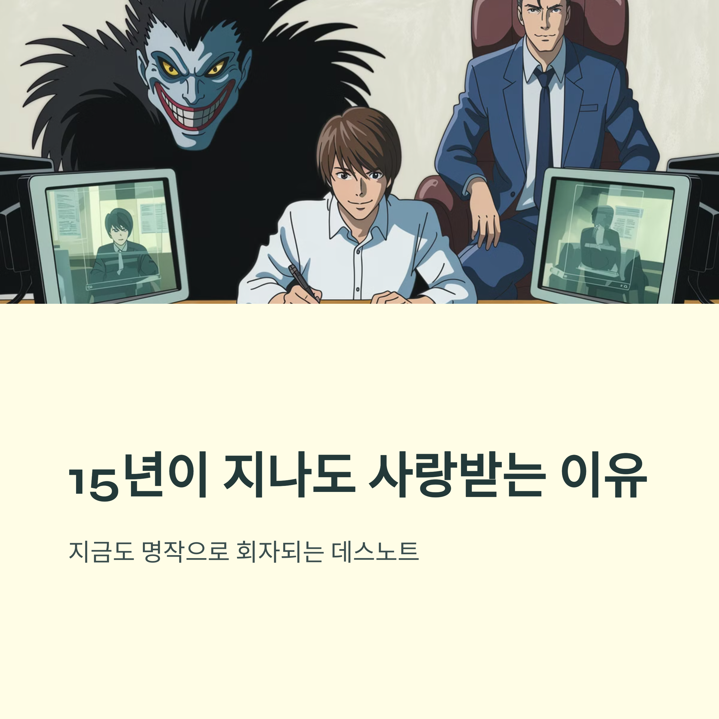 DEATH NOTE 데스노트(2006~2007) 심리전